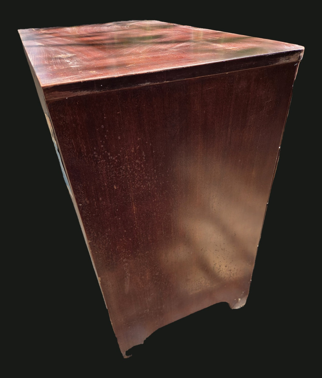 c. 1946–1950 Permanized Mengel 4-Drawer Dresser #2 (Before Refinishing — Right Side, OGR-002) | Old Grain Revival